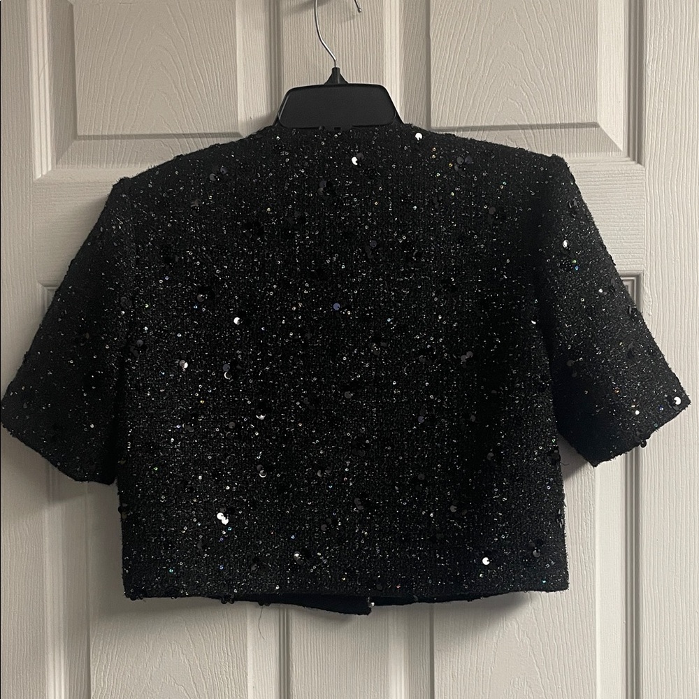 Bennelie Rhinestone Tweed Jacket - Picture 2 of 7